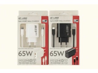 Vendre  Chargeur WE-LOAD 65W avec technologie GaN.