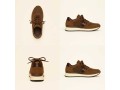 a-vendre-sneakers-marron-authentiques-small-0