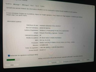 HP ZBook Studio G7 Intel Core i9 10ème Gen NVIDIA