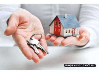 دار واجهة واحدة تيتر 100م بحي مولاي عبد الله