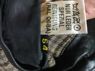 Gillet vrai cuir grande taille