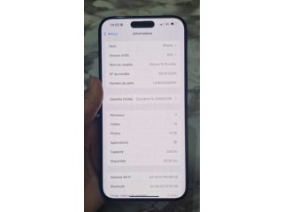 IPhone 15 pro max 256G / batterie 97%