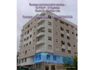 Bureau commerciel à vendre