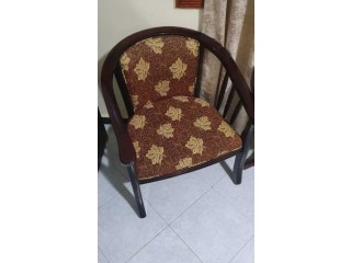 Table et chaises en bois