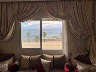 Appartement meuble corniche rabat longue periode