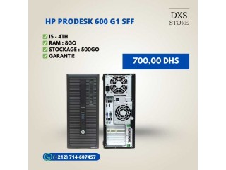 HP ProDesk 600 G1 Sff – i5/4th – 8/500Go