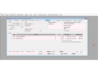 Logiciel de Gestion commerciale