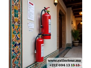 Maroc sécurité incendie Oujda extincteurs équipements et formation