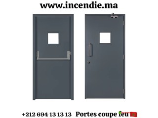 Btp Maroc - porte coupe feu PCF Oujda