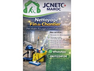 Tous les services de nettoyage