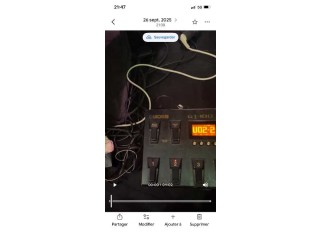 Boss gt100 multieffet