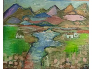 Verdure sur toile