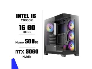 PC Gamer Intel i5-12600K RTX 5060 16GB DDR5