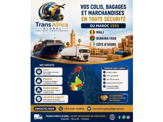 Transport marchandises et matériels en Afrique