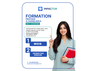 FORMATION MULTI DOAMINES A CASABLANCA