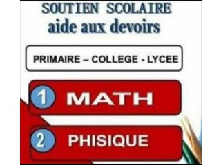 Cours d’été maths a domicile