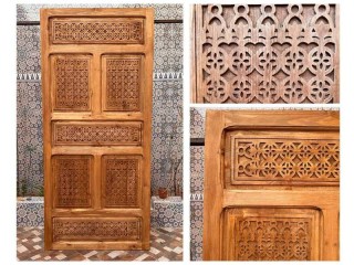 Portes d’entrée et d’intérieur en bois