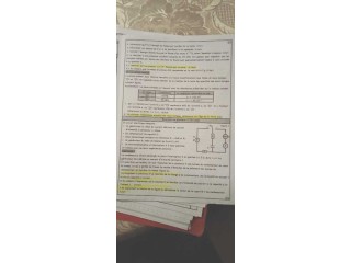 Cours de soutien en physique et chimie