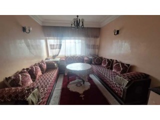 JOLI APPART MEUBLE AIN SEBA 3500 DH SUR LE BD