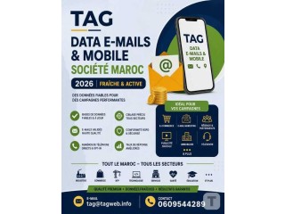 Bases de données E-mailing et Mobile B2B