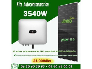 Kit solaire autoconsomation 3kw