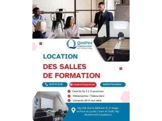 LOCATION SALLES DE FORMATION