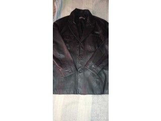 Manteau cuir mouton/ jeld khrouf 7or vintage taill