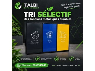 Poubelle tri sélectif