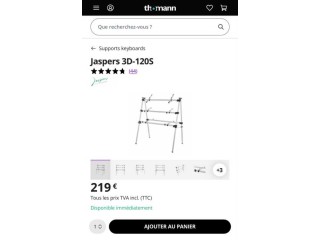 SUPPORT   PRO  3  ORGUES
