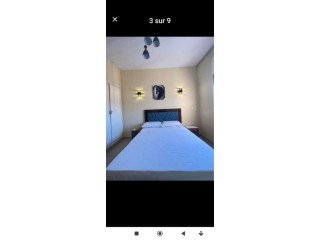 Appartement meublé 3 chs Salon Ain Mezouar